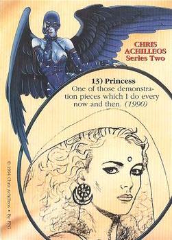 1994 FPG Chris Achilleos II #13 Princess Back