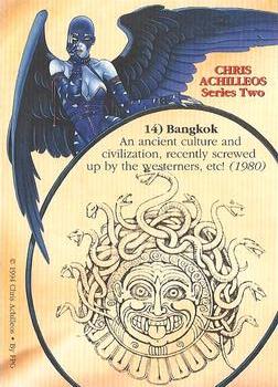 1994 FPG Chris Achilleos II #14 Bangkok Back