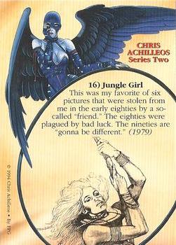 1994 FPG Chris Achilleos II #16 Jungle Girl Back