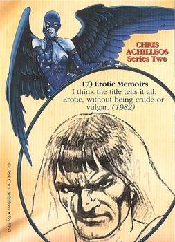 1994 FPG Chris Achilleos II #17 Erotic Memoirs Back