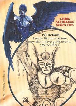 1994 FPG Chris Achilleos II #19 Defiant Back