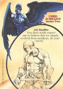 1994 FPG Chris Achilleos II #24 Starfire Back
