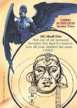 1994 FPG Chris Achilleos II #38 Skull Fire Back