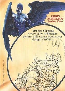 1994 FPG Chris Achilleos II #50 Sea Serpent Back