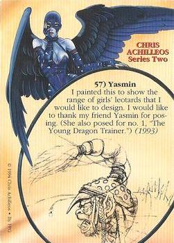 1994 FPG Chris Achilleos II #57 Yasmin Back