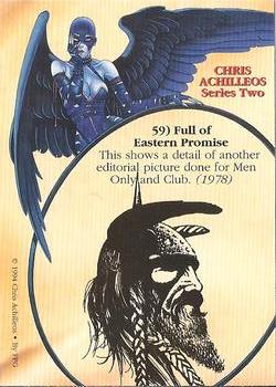 1994 FPG Chris Achilleos II #59 Full of Eastern Promise Back