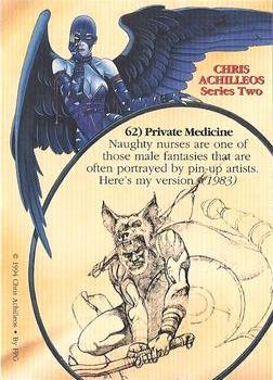1994 FPG Chris Achilleos II #62 Private Medicine Back