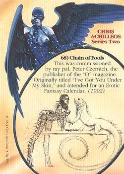 1994 FPG Chris Achilleos II #68 Chain of Fools Back