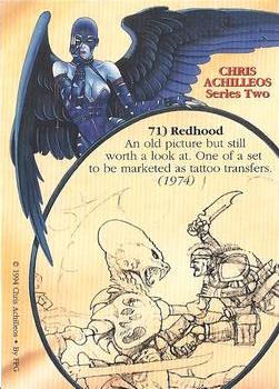 1994 FPG Chris Achilleos II #71 Redhood Back