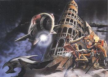 1994 FPG Chris Achilleos II #75 Space Sword Fight Front