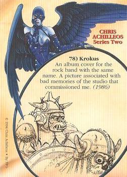 1994 FPG Chris Achilleos II #78 Krokus Back