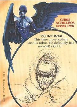 1994 FPG Chris Achilleos II #79 Hot Metal Back