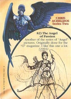 1994 FPG Chris Achilleos II #82 The Angel of Passion Back