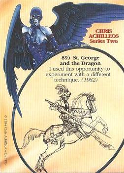 1994 FPG Chris Achilleos II #89 St. George and the Dragon Back
