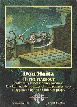 1994 FPG Don Maitz #43 The Stakeout Back