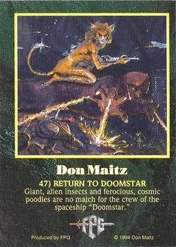 1994 FPG Don Maitz #47 Return to Doomstar Back