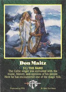 1994 FPG Don Maitz #51 The Bard Back