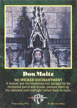 1994 FPG Don Maitz #56 Wicked Enchantment Back