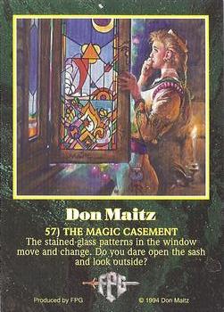 1994 FPG Don Maitz #57 The Magic Casement Back