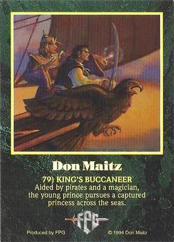 1994 FPG Don Maitz #79 King's Buccaneer Back