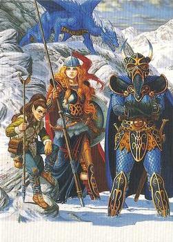 1994 FPG Larry Elmore #7 Dragons of Winter Night Front