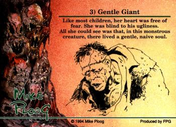 1994 FPG Mike Ploog #3 Gentle Giant Back