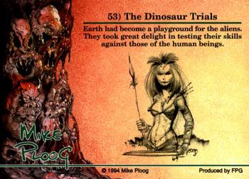 1994 FPG Mike Ploog #53 The Dinosaur Trials Back