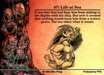 1994 FPG Mike Ploog #67 Life at Sea Back