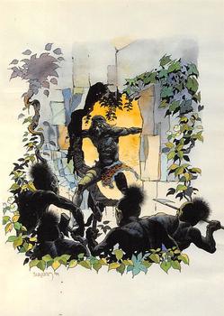 1995 FPG Art Suydam #19 Tarzan: the Lost Adventure #4 Front