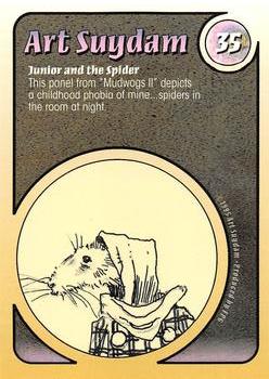 1995 FPG Art Suydam #35 Junior and the Spider Back