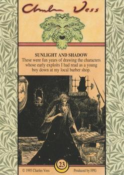 1995 FPG Charles Vess #23 Sunlight and Shadow Back