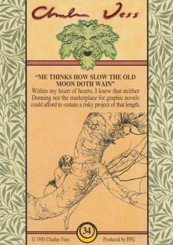 1995 FPG Charles Vess #34 Me Thinks How Slow the Old Moon Doth Wain Back