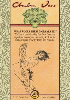 1995 FPG Charles Vess #40 What Fools These Mortals Be! Back