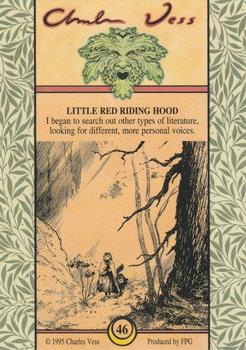 1995 FPG Charles Vess #46 Little Red Riding Hood Back