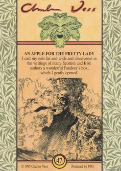 1995 FPG Charles Vess #47 An Apple for the Pretty Lady Back