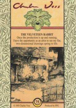 1995 FPG Charles Vess #75 The Velveteen Rabbit Back