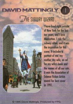 1995 FPG David Mattingly #1 The Subway Wizard Back