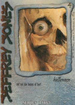 1995 FPG Jeffrey Jones II #4 halloween Back