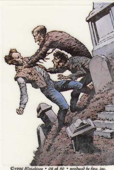 1996 FPG Bernie Wrightson Stickers #4 More Bad News Front