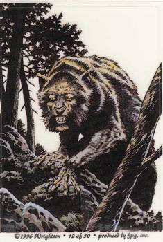 1996 FPG Bernie Wrightson Stickers #12 Prowling Front