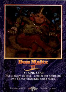 1996 FPG Don Maitz II #15 King Cole Back