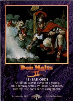 1996 FPG Don Maitz II #42 Bad Odds Back