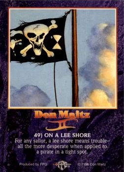1996 FPG Don Maitz II #49 On a Lee Shore Back