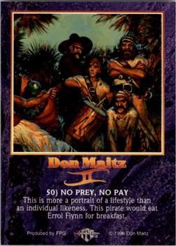 1996 FPG Don Maitz II #50 No Prey, No Pay Back