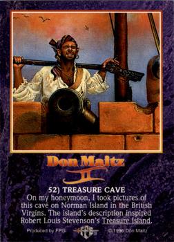 1996 FPG Don Maitz II #52 Treasure Cave Back