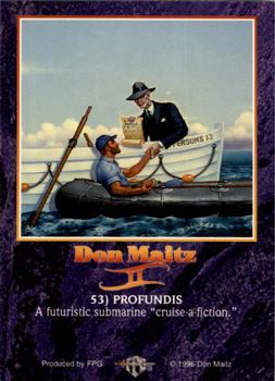 1996 FPG Don Maitz II #53 Profundis Back