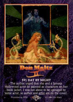 1996 FPG Don Maitz II #59 Day By Night Back