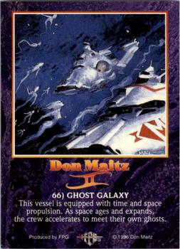 1996 FPG Don Maitz II #66 Ghost Galaxy Back
