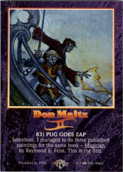 1996 FPG Don Maitz II #83 Pug Goes Zap Back