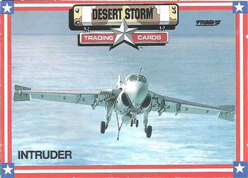 1991-92 Spectra Star Desert Storm Troops #5 Intruder Front